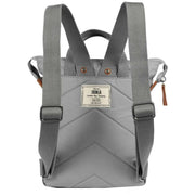 Roka Bantry B Small Sustainable Nylon Backpack - Stormy Grey