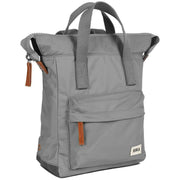 Roka Bantry B Small Sustainable Nylon Backpack - Stormy Grey