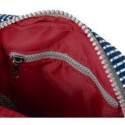 Roka Bond Hickory with Red Recycled Canvas Crossbody Bag - Red/Blue/White