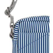 Roka Bond Hickory with Red Recycled Canvas Crossbody Bag - Red/Blue/White