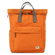 Roka Canfield B Large Sustainable Nylon Backpack - Burnt Orange
