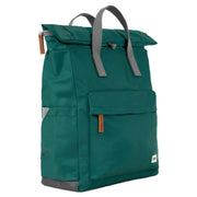 Roka Canfield B Large Sustainable Nylon Backpack - Teal Green