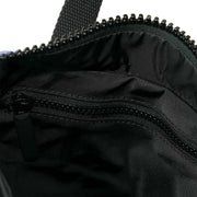 Roka Canfield B Medium Creative Waste Two Tone Recycled Nylon Backpack - Black/Simple Purple