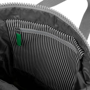 Roka Canfield B Medium Mixed Hickory Recycled Canvas Backpack - Green/Black/White