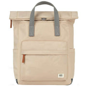 Roka Canfield B Medium Recycled Nylon Backpack - Sand Beige