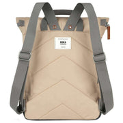 Roka Canfield B Medium Recycled Nylon Backpack - Sand Beige