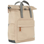Roka Canfield B Medium Recycled Nylon Backpack - Sand Beige