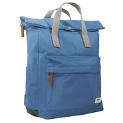 Roka Canfield B Medium Recycled Nylon Backpack - Seaport Blue