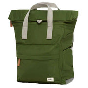 Roka Canfield B Medium Sustainable Nylon Backpack - Avocado Green