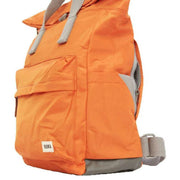 Roka Canfield B Medium Sustainable Nylon Backpack - Burnt Orange