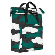 Roka Canfield B Medium Urban Rose Camo Recycled Canvas Backpack - Green/White/Black