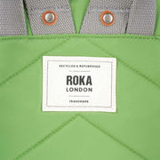 Roka Canfield B Small Recycled Nylon Backpack - Kiwi Green