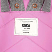 Roka Canfield B Small Recycled Nylon Backpack - Orchid Pink