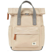 Roka Canfield B Small Recycled Nylon Backpack - Sand Beige
