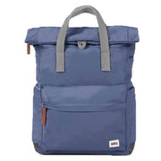 Roka Canfield B Small Sustainable Nylon Backpack - Airforce Blue