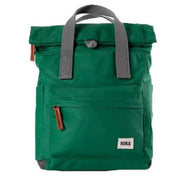 Roka Canfield B Small Sustainable Nylon Backpack - Emerald Green