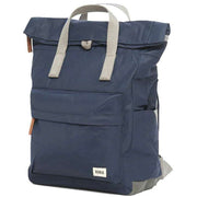 Roka Canfield B Small Sustainable Nylon Backpack - Midnight Blue
