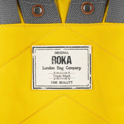 Roka Canfield B Small Sustainable Nylon Backpack - Mustard Yellow