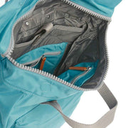 Roka Canfield B Small Sustainable Nylon Backpack - Petrol Blue