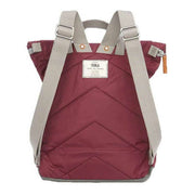 Roka Canfield B Small Sustainable Nylon Backpack - Plum Burgundy
