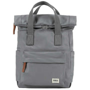 Roka Canfield B Small Sustainable Nylon Backpack - Stormy Grey