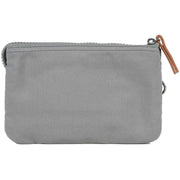 Roka Carnaby Medium Sustainable Canvas Wallet - Stomy Grey