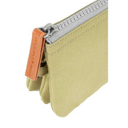 Roka Carnaby Small Recycled Canvas Wallet - Khaki Green