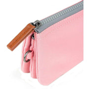 Roka Carnaby Small Recycled Canvas Wallet - Rose Pink