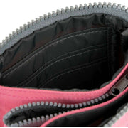 Roka Carnaby Small Recycled Canvas Wallet - Tulip Pink