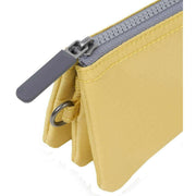 Roka Carnaby Small Recycled Nylon Ripstop Wallet - Citron Yellow