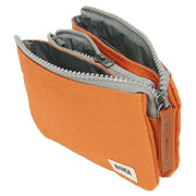 Roka Carnaby Small Sustainable Canvas Wallet - Atomic Orange