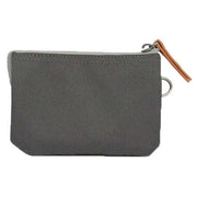 Roka Carnaby Small Sustainable Canvas Wallet - Carbon Grey