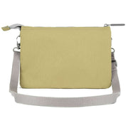 Roka Carnaby XL Recycled Canvas Cross Body Bag - Khaki Green