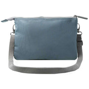 Roka Carnaby XL Recycled Canvas Crossbody Bag - Airforce Blue