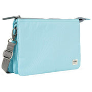 Roka Carnaby XL Recycled Canvas Crossbody Bag - Ice Blue
