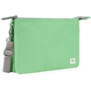 Roka Carnaby XL Recycled Canvas Crossbody Bag - Peppermint Green