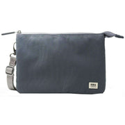 Roka Carnaby XL Recycled Canvas Crossbody Bag - Smoke Grey