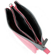 Roka Carnaby XL Recycled Canvas Crossbody Bag - Tulip Pink