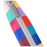 Roka Carnaby XL Recycled Canvas Crossbody Bag - Wide Stripe Multi-colour