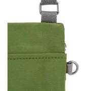 Roka Chelsea Sustainable Nylon Pocket Sling Bag - Avocado Green