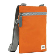 Roka Chelsea Sustainable Nylon Pocket Sling Bag - Burnt Orange