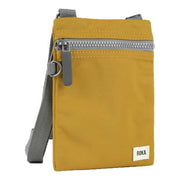 Roka Chelsea Sustainable Nylon Pocket Sling Bag - Corn Yellow