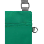 Roka Chelsea Sustainable Nylon Pocket Sling Bag - Emerald Green