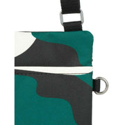 Roka Chelsea Urban Rose Camo Recycled Canvas Crossbody Bag - Green/White/Black