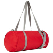 Roka City Medium Recycled Nylon Duffle Bag - Cranberry Red