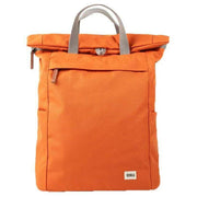 Roka Finchley A Large Sustainable Canvas Backpack - Atomic Orange