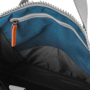 Roka Finchley A Large Sustainable Canvas Backpack - Marine Blue