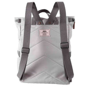 Roka Finchley A Large Sustainable Canvas Backpack - Mist Grey