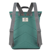 Roka Finchley A Large Sustainable Canvas Backpack - Sage Green