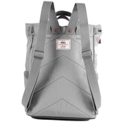 Roka Finchley A Large Sustainable Canvas Backpack - Stormy Grey